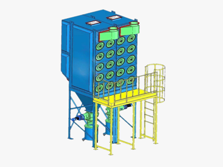 沉流式濾桶除塵器